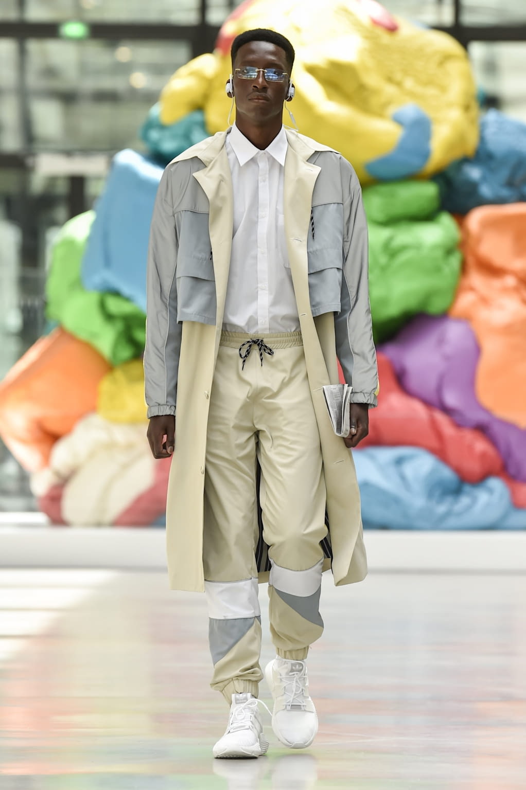 Fashion Week Paris Spring/Summer 2019 look 8 from the Andrea Crews collection menswear