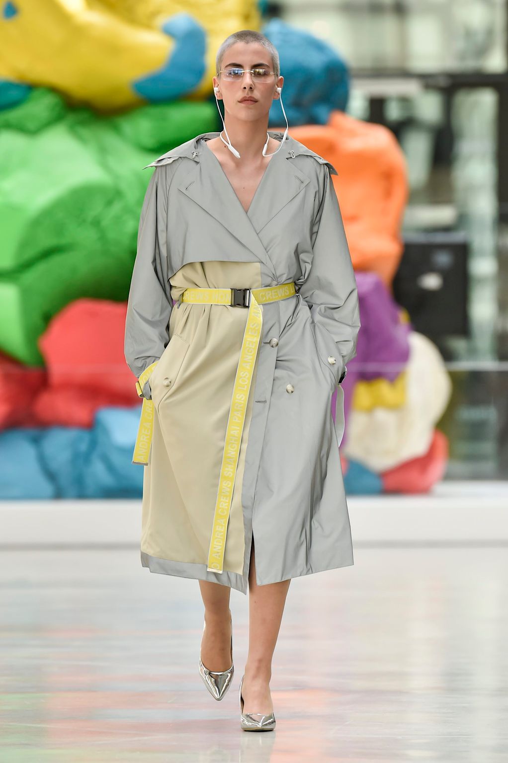 Fashion Week Paris Spring/Summer 2019 look 15 de la collection Andrea Crews menswear