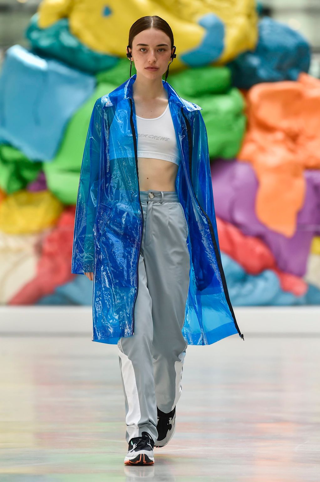 Fashion Week Paris Spring/Summer 2019 look 24 de la collection Andrea Crews menswear