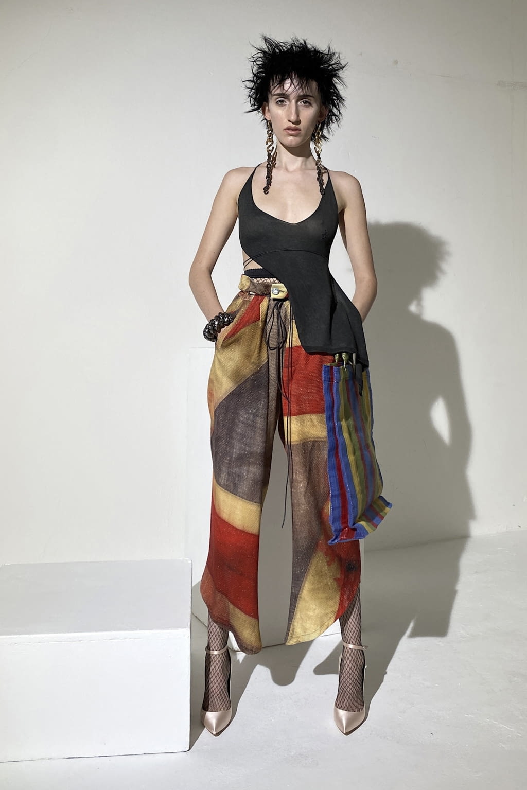 Fashion Week Paris Spring/Summer 2021 look 5 de la collection Andreas Kronthaler for Vivienne Westwood womenswear