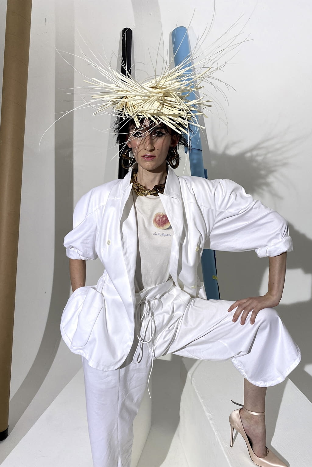 Fashion Week Paris Spring/Summer 2021 look 34 de la collection Andreas Kronthaler for Vivienne Westwood womenswear