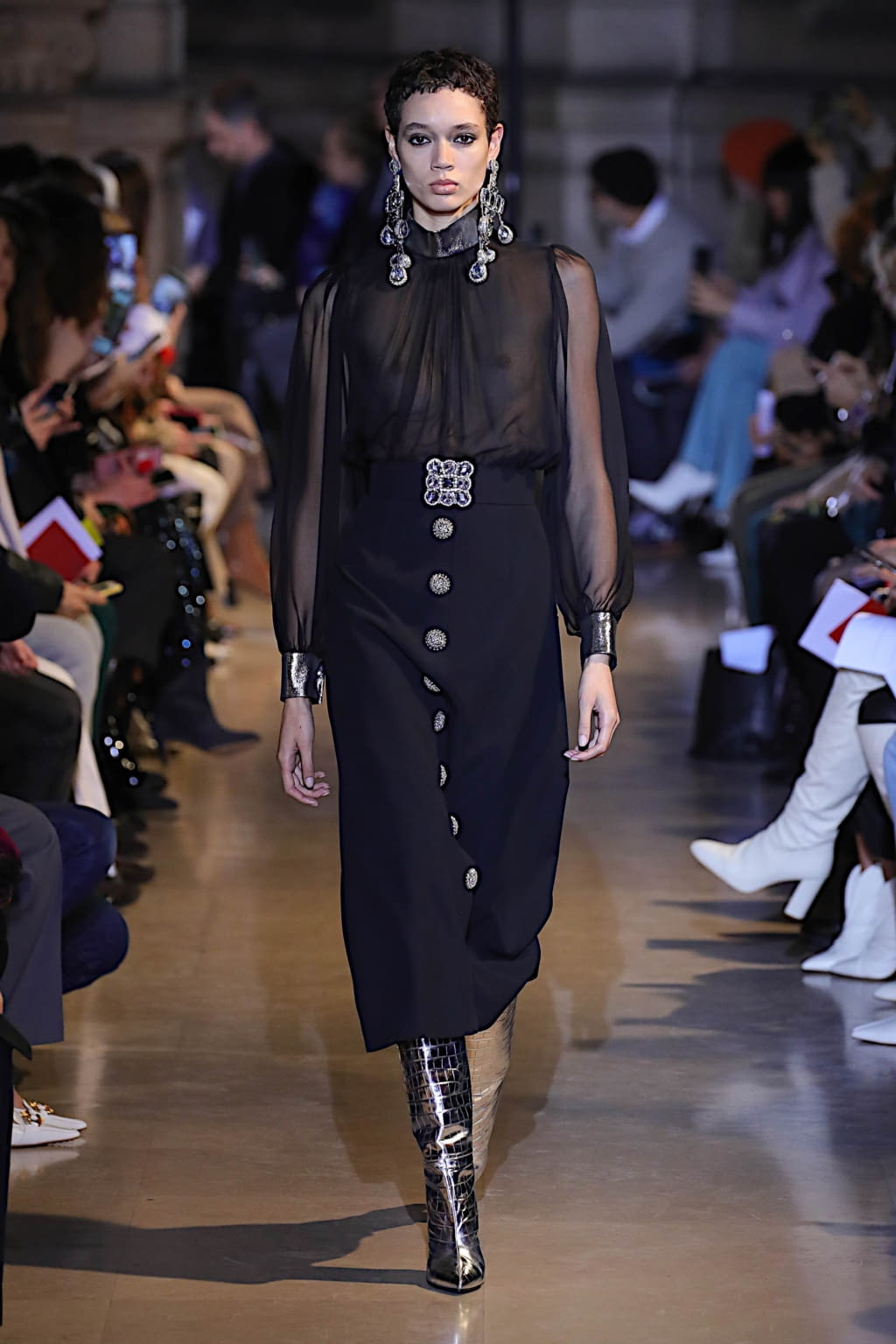 Fashion Week Paris Fall/Winter 2020 look 11 de la collection Andrew GN womenswear