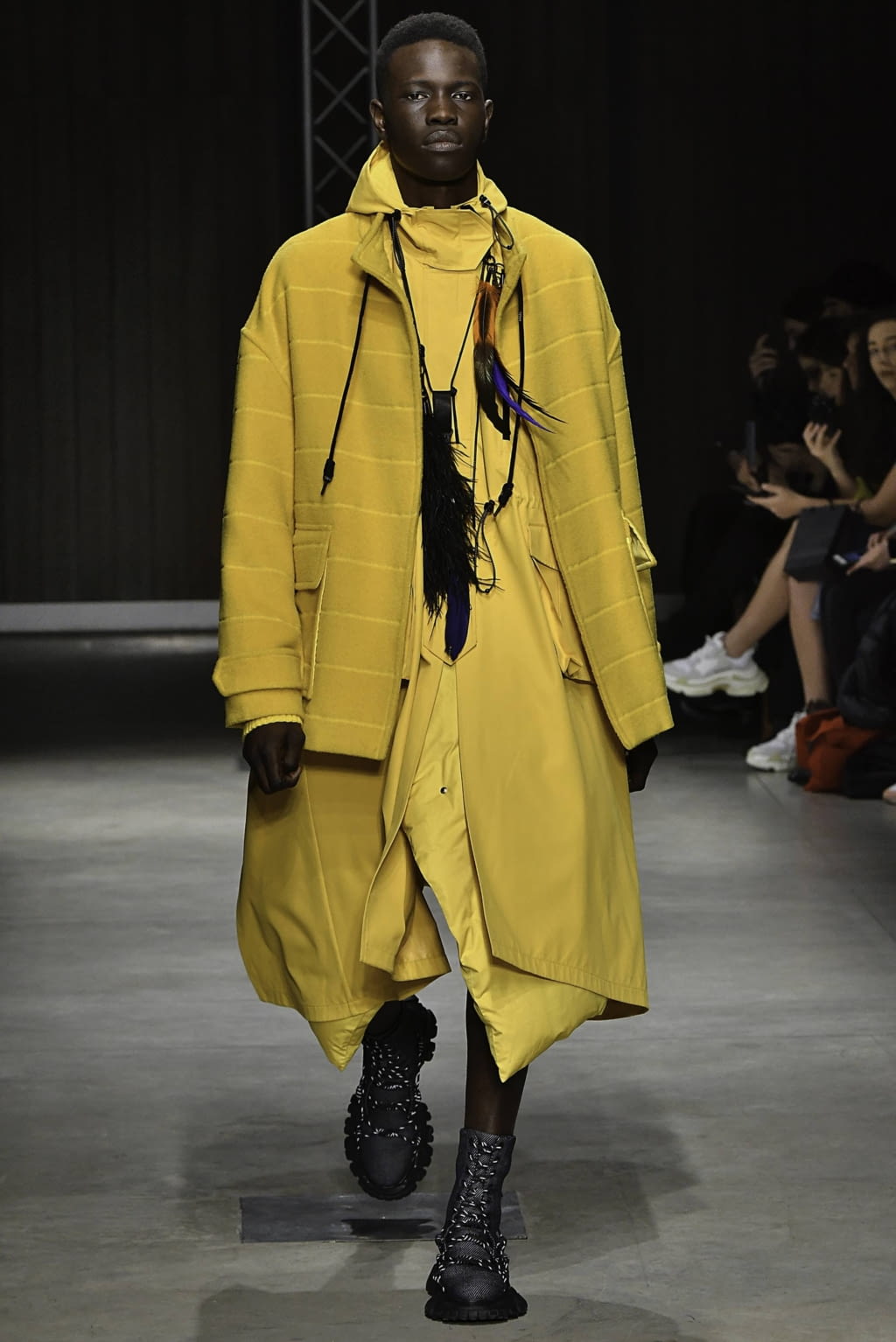 Fashion Week Milan Fall/Winter 2019 look 5 de la collection Angel Chen womenswear