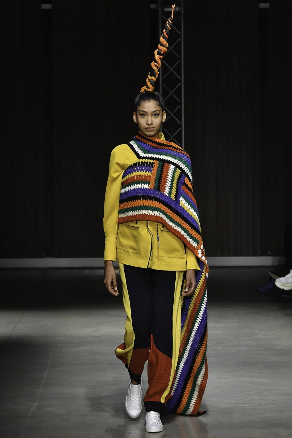 Fashion Week Milan Fall/Winter 2019 look 9 from the Angel Chen collection womenswear