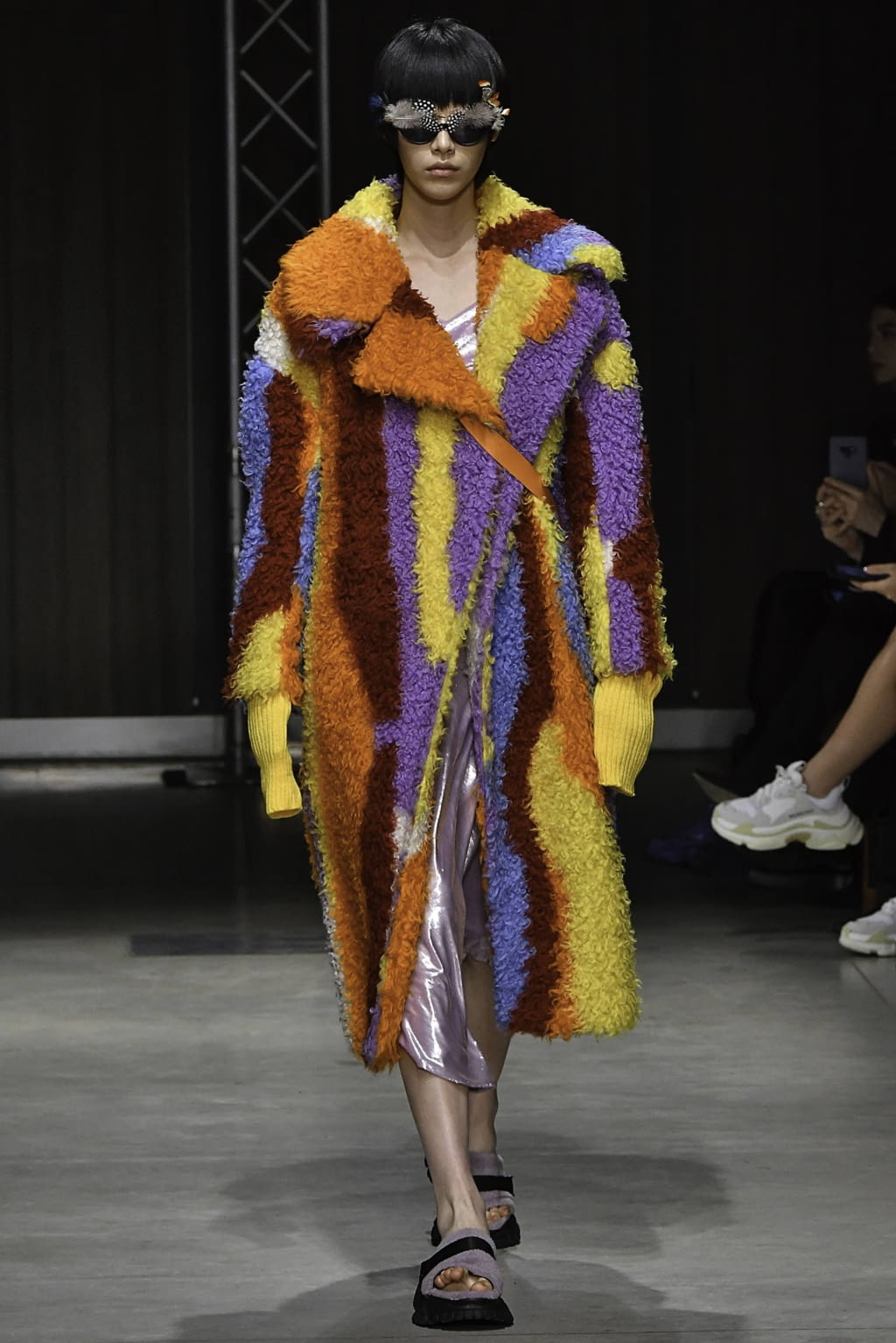 Fashion Week Milan Fall/Winter 2019 look 11 from the Angel Chen collection 女装