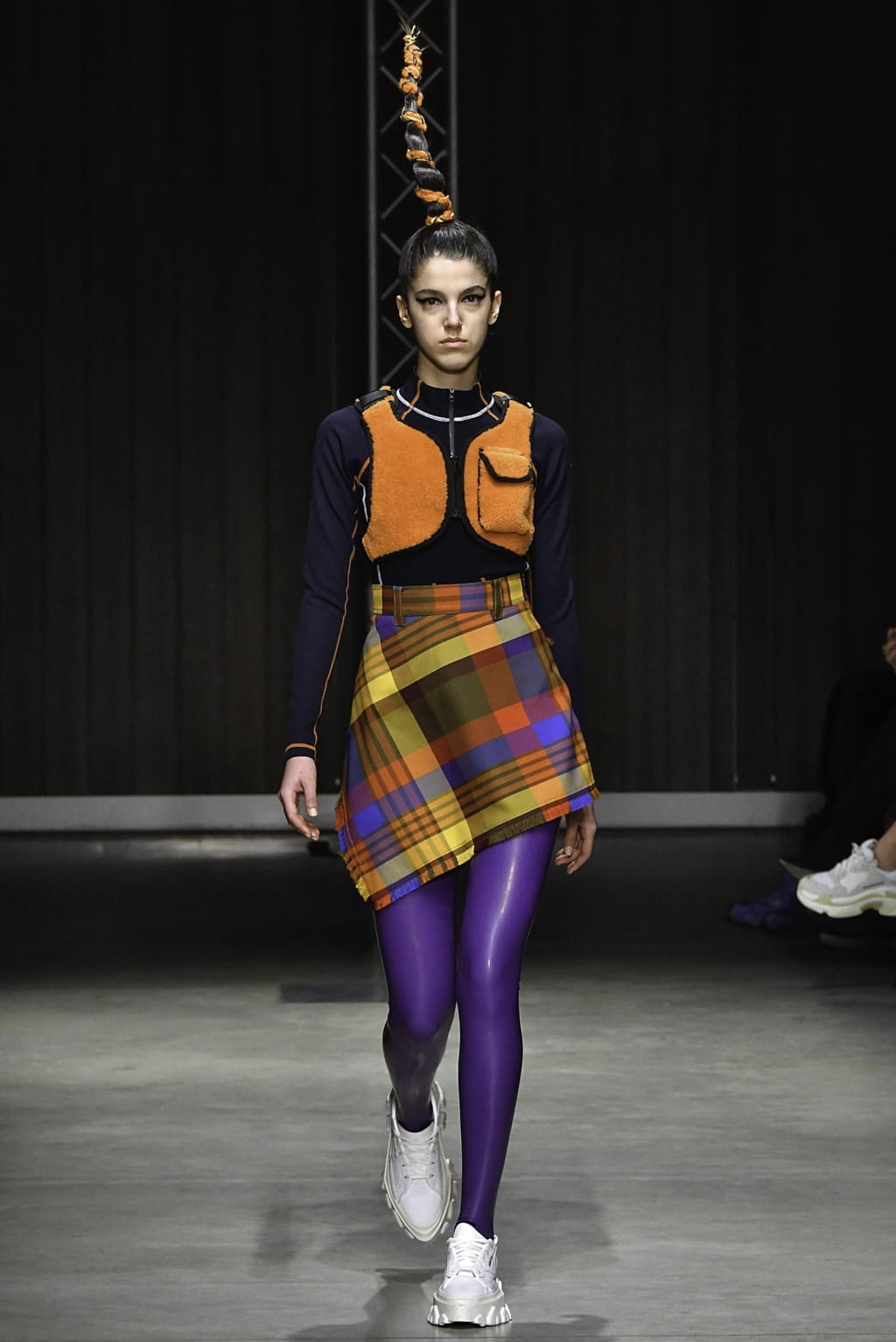 Fashion Week Milan Fall/Winter 2019 look 13 from the Angel Chen collection womenswear