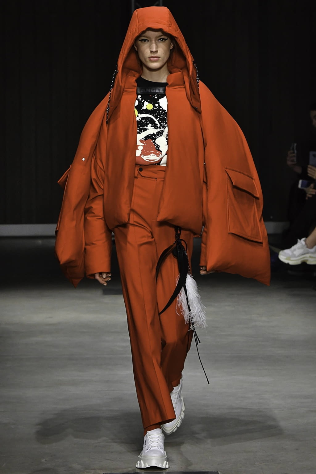 Fashion Week Milan Fall/Winter 2019 look 18 from the Angel Chen collection womenswear