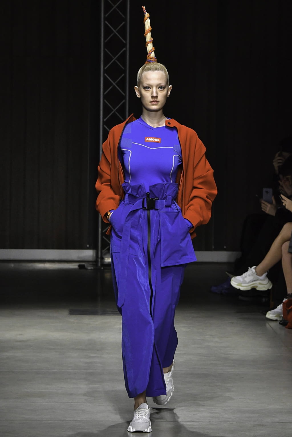 Fashion Week Milan Fall/Winter 2019 look 20 from the Angel Chen collection 女装