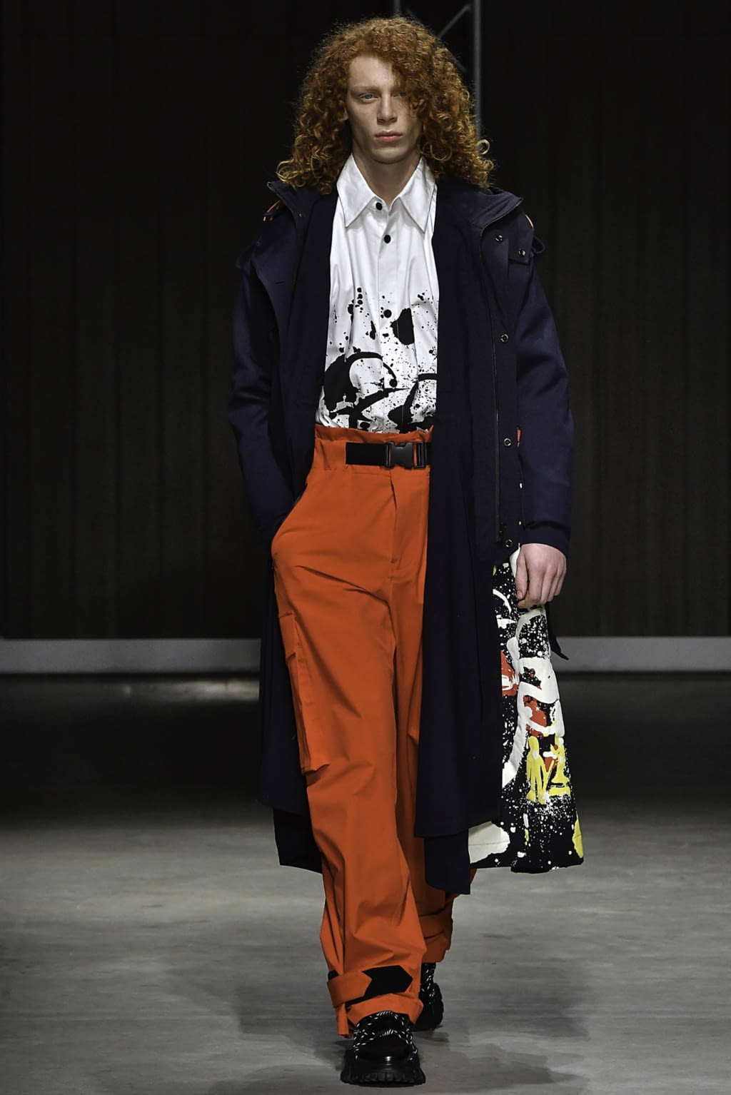 Fashion Week Milan Fall/Winter 2019 look 22 from the Angel Chen collection womenswear