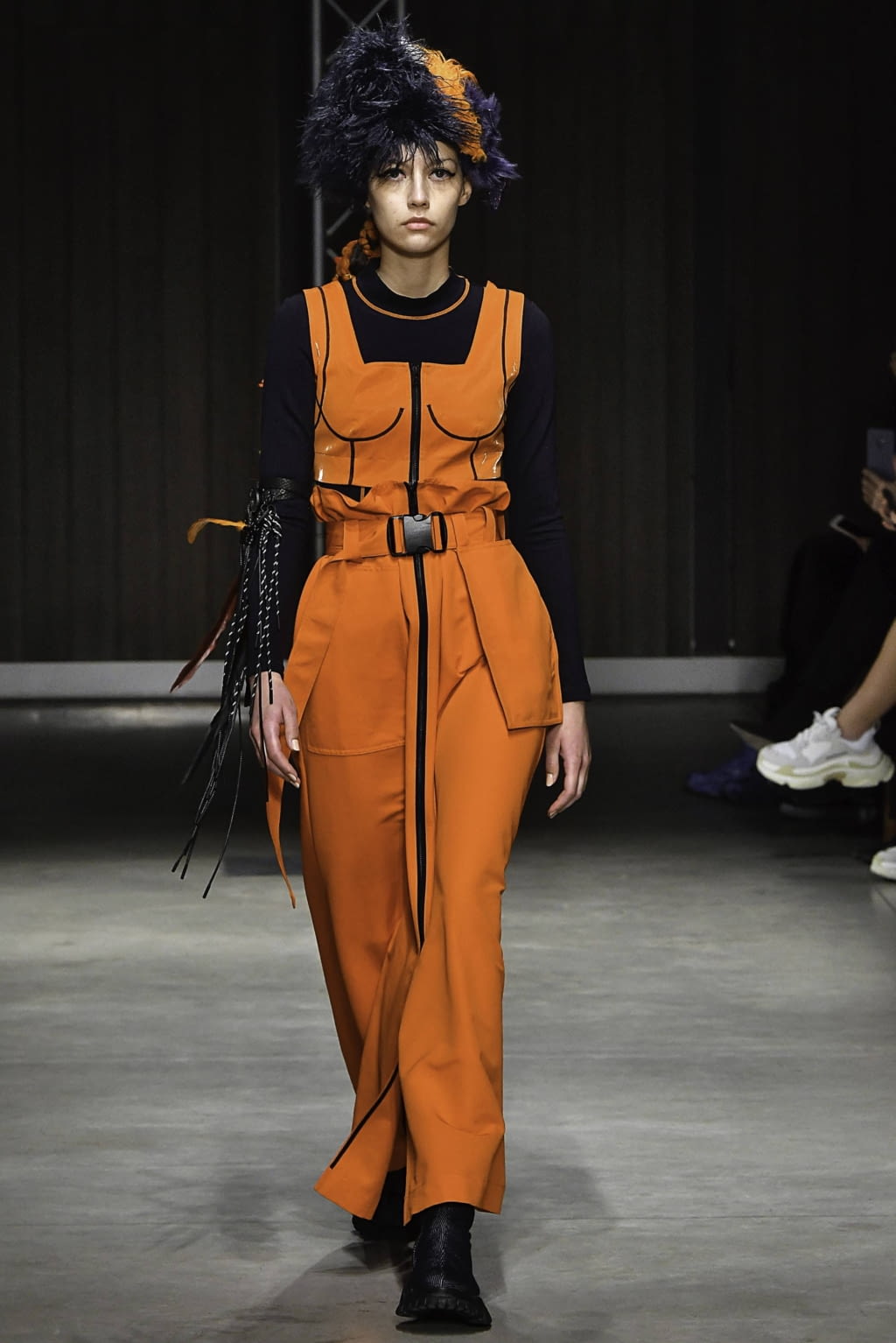 Fashion Week Milan Fall/Winter 2019 look 27 from the Angel Chen collection 女装