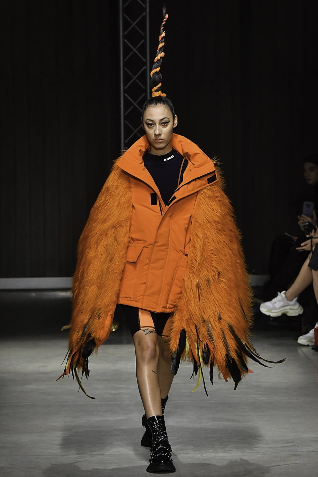 Fashion Week Milan Fall/Winter 2019 look 35 from the Angel Chen collection 女装