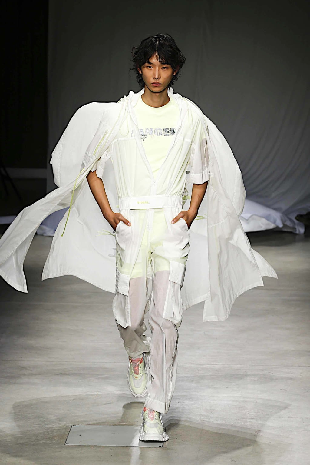 Fashion Week Milan Spring/Summer 2020 look 6 from the Angel Chen collection womenswear