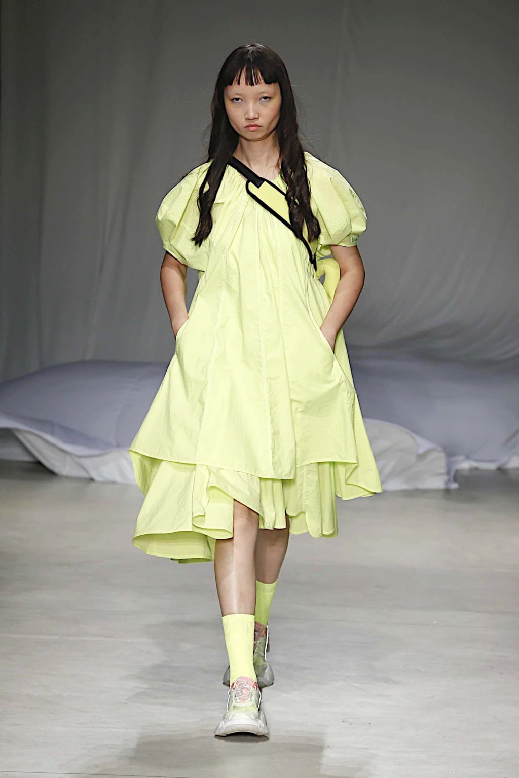 Fashion Week Milan Spring/Summer 2020 look 9 from the Angel Chen collection 女装