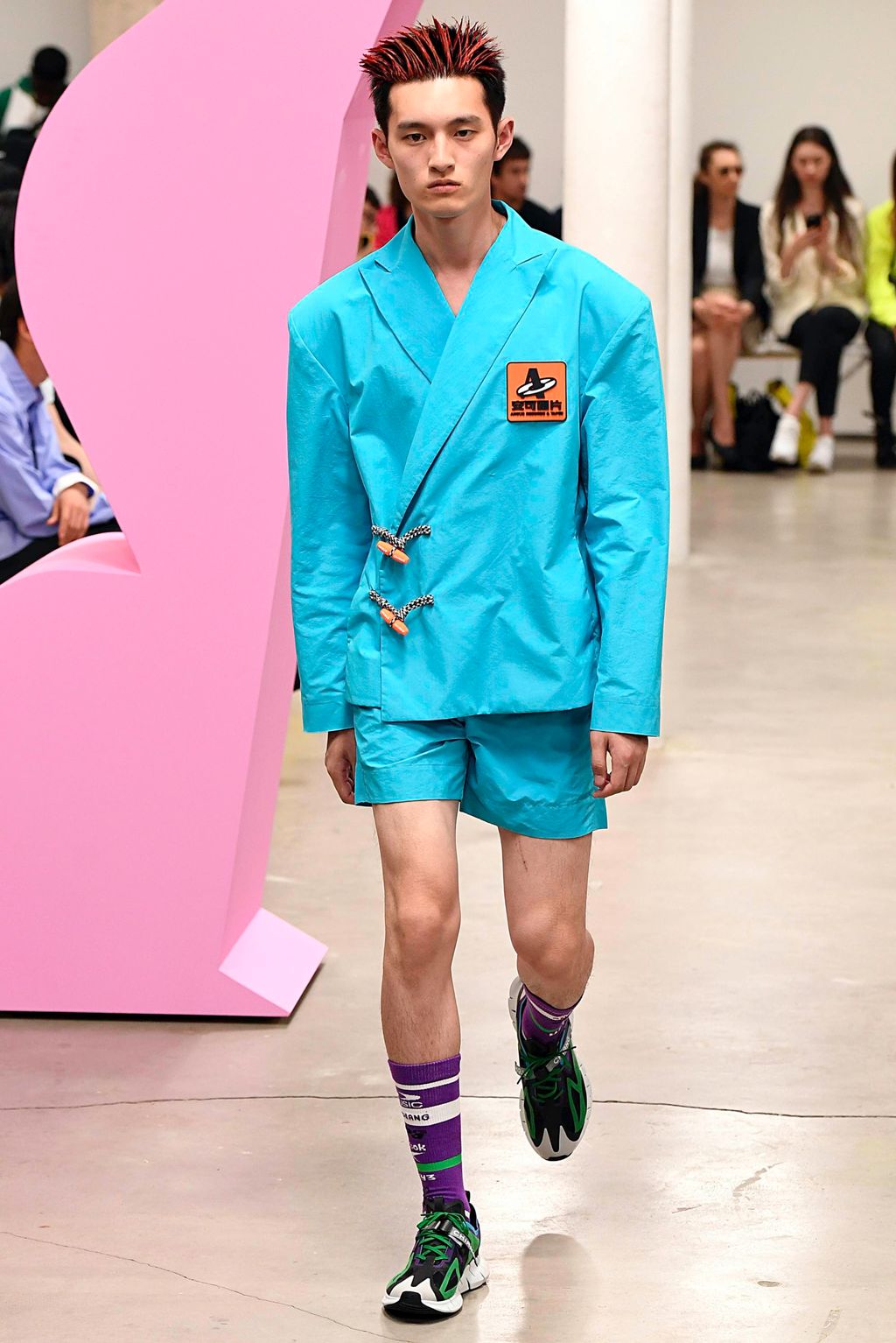 Fashion Week Paris Spring/Summer 2020 look 13 from the Angus Chiang collection menswear