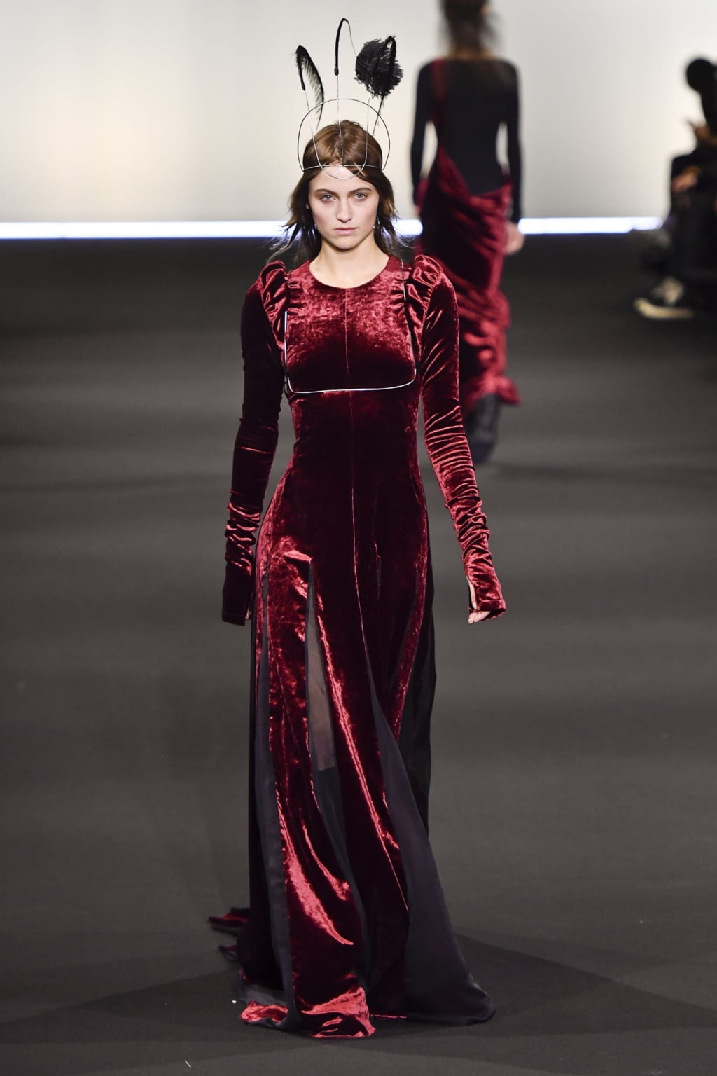 Fashion Week Paris Fall/Winter 2020 look 36 from the Ann Demeulemeester collection 女装