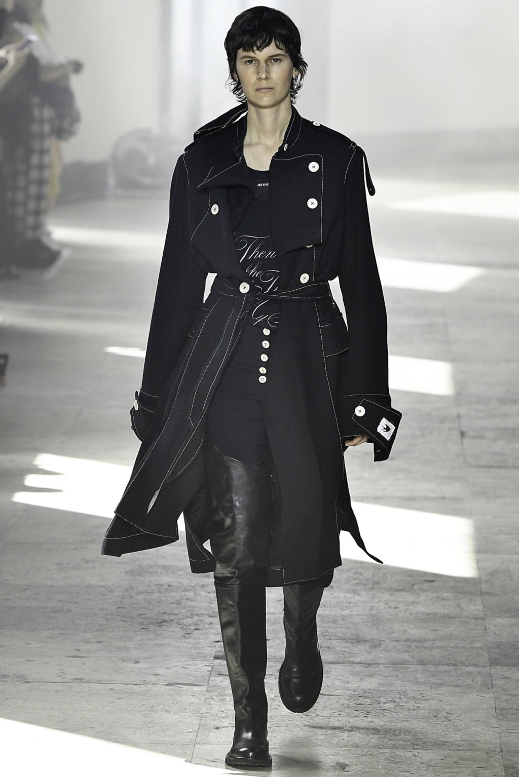 Fashion Week Paris Spring/Summer 2020 look 7 from the Ann Demeulemeester collection 男装