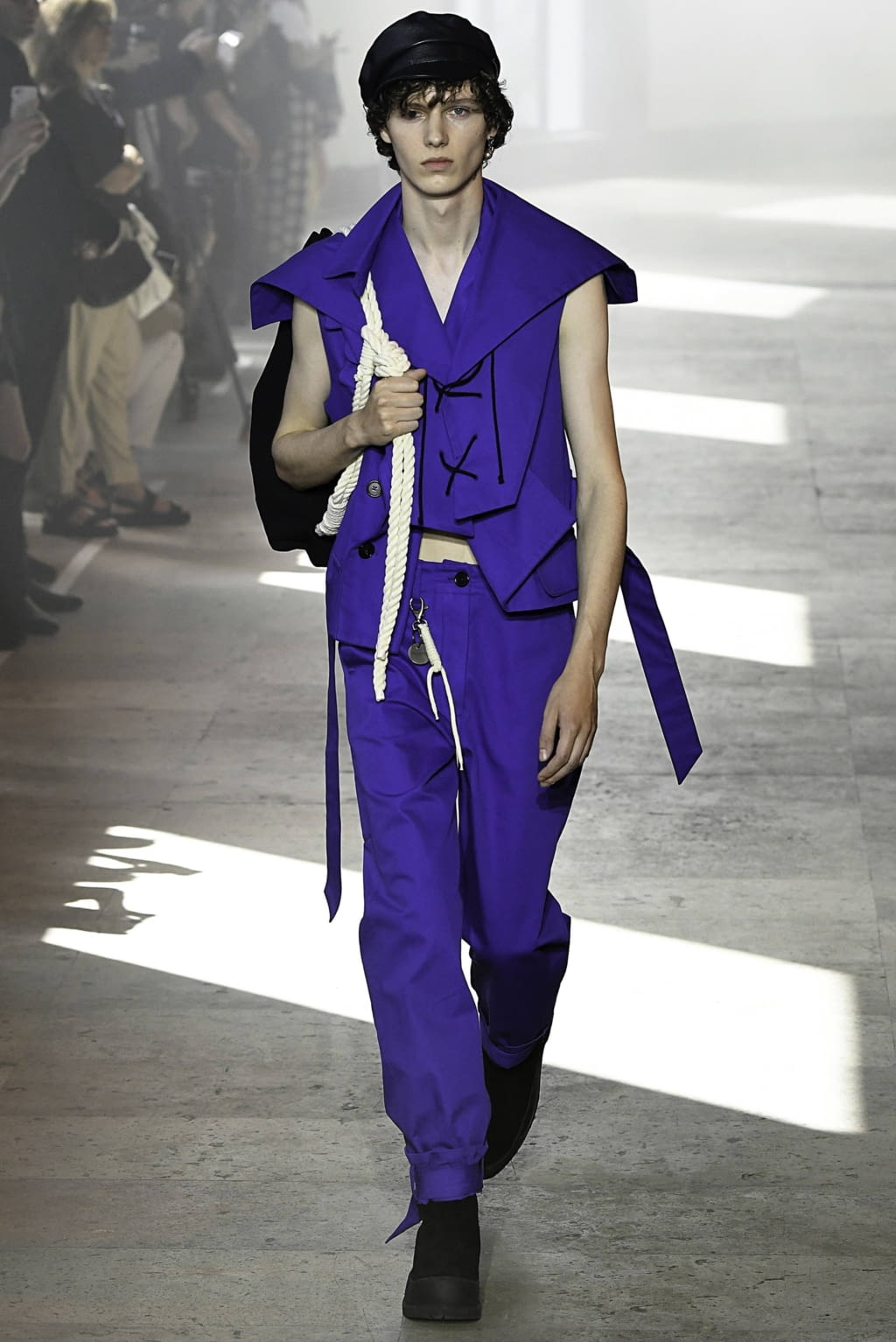 Fashion Week Paris Spring/Summer 2020 look 13 from the Ann Demeulemeester collection menswear