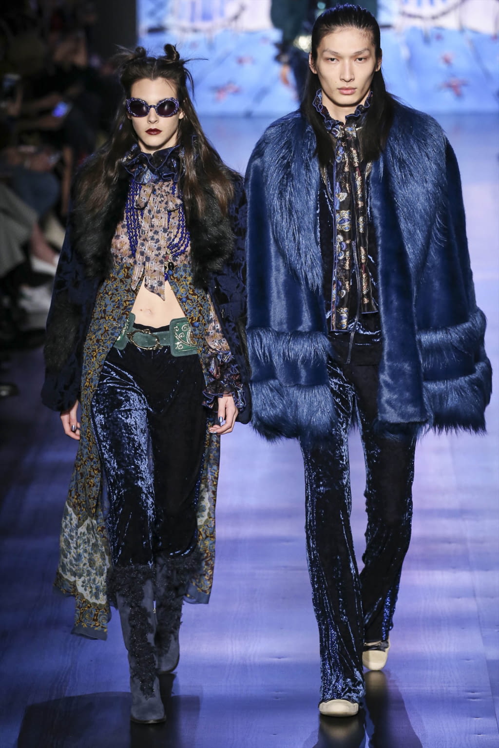 Fashion Week New York Fall/Winter 2017 look 5 from the Anna Sui collection 女装