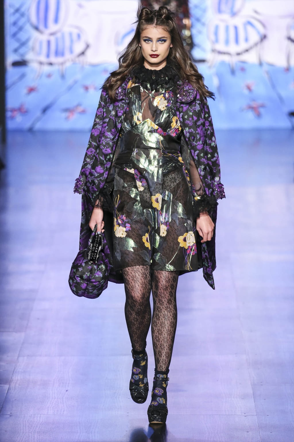 Fashion Week New York Fall/Winter 2017 look 8 de la collection Anna Sui womenswear