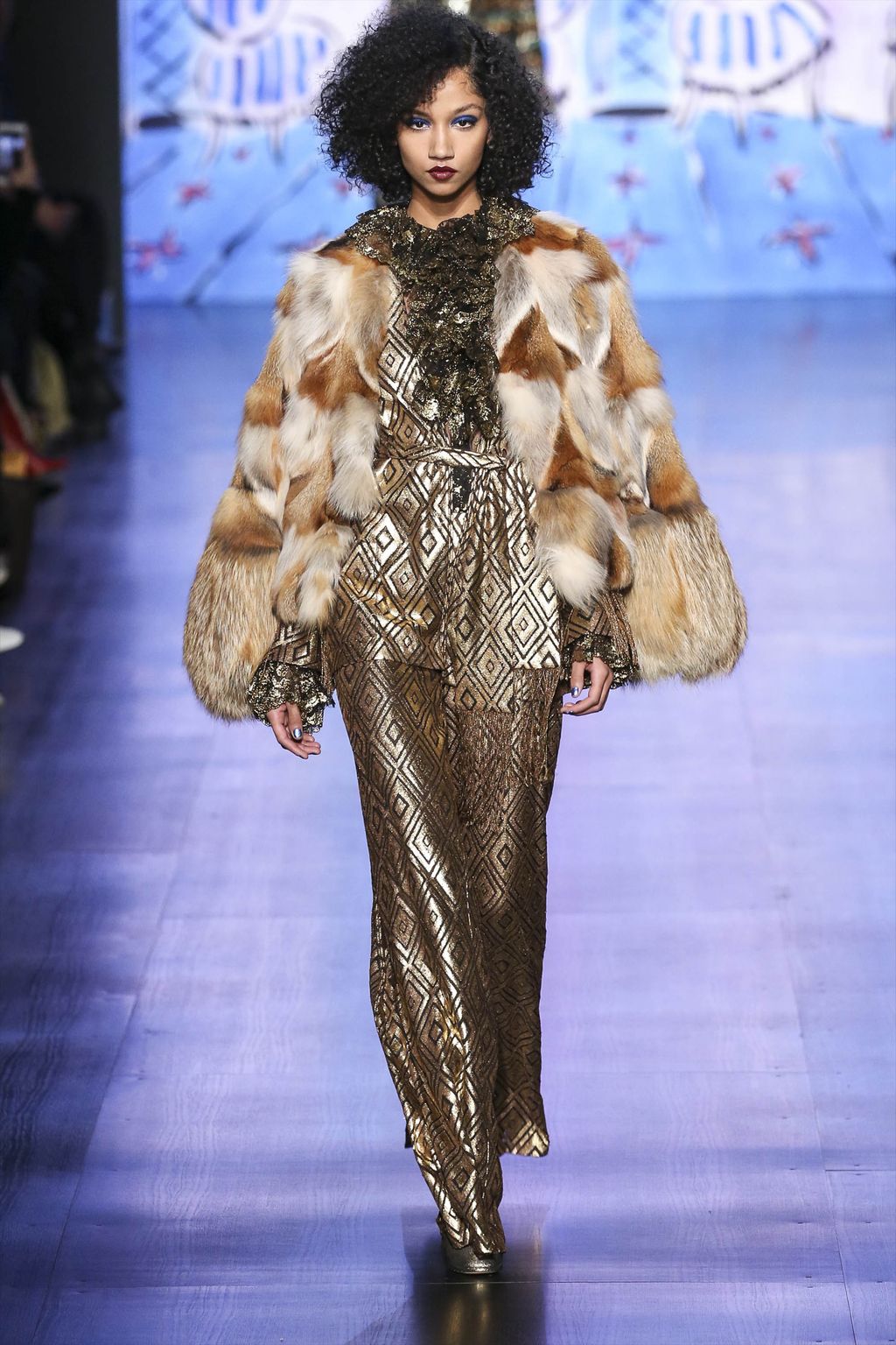 Fashion Week New York Fall/Winter 2017 look 25 from the Anna Sui collection womenswear