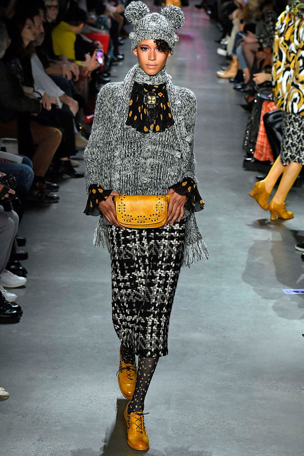 Fashion Week New York Fall/Winter 2018 look 13 from the Anna Sui collection womenswear