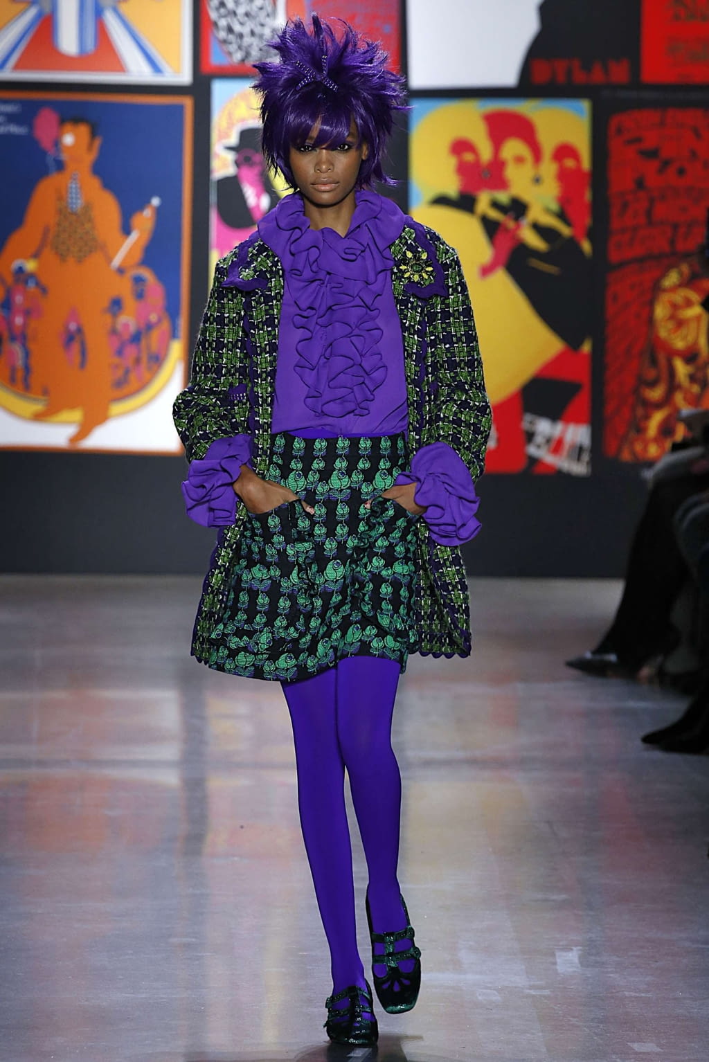 Fashion Week New York Fall/Winter 2019 look 25 de la collection Anna Sui womenswear