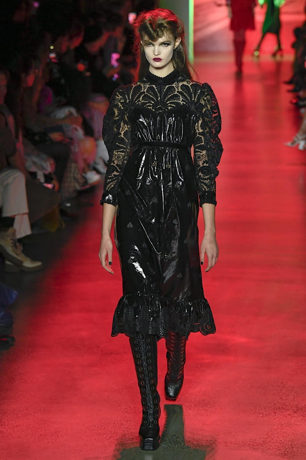Fashion Week New York Fall/Winter 2020 look 4 from the Anna Sui collection 女装
