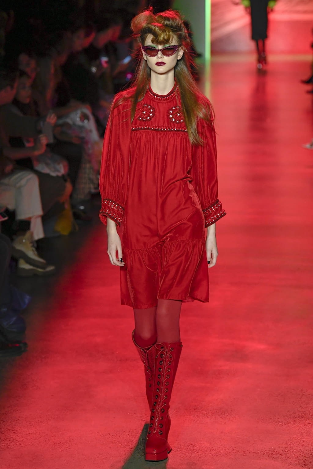 Fashion Week New York Fall/Winter 2020 look 5 from the Anna Sui collection womenswear