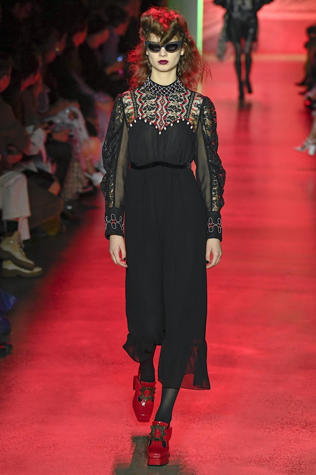 Fashion Week New York Fall/Winter 2020 look 7 de la collection Anna Sui womenswear