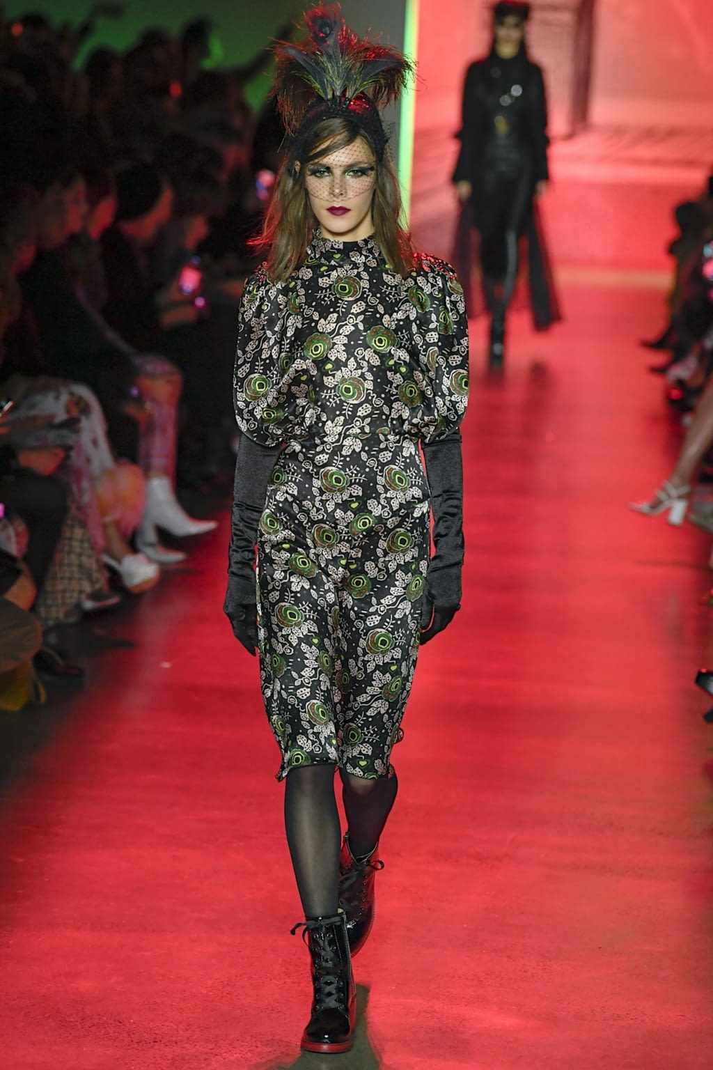 Fashion Week New York Fall/Winter 2020 look 11 from the Anna Sui collection 女装