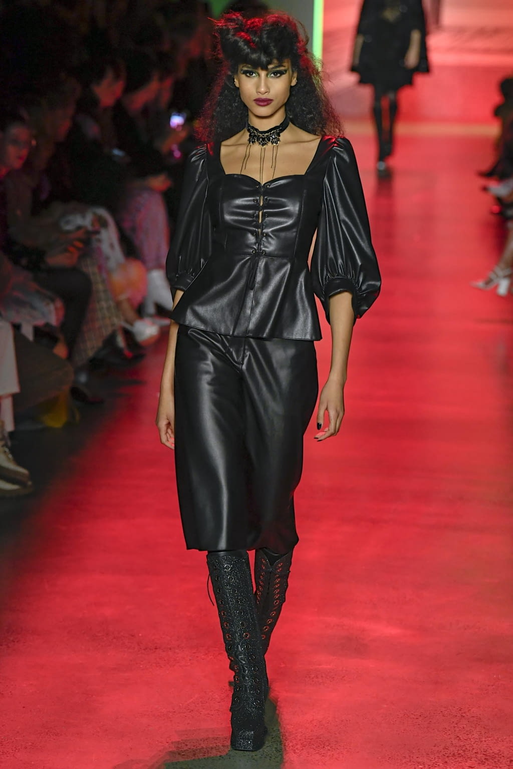 Fashion Week New York Fall/Winter 2020 look 16 from the Anna Sui collection womenswear