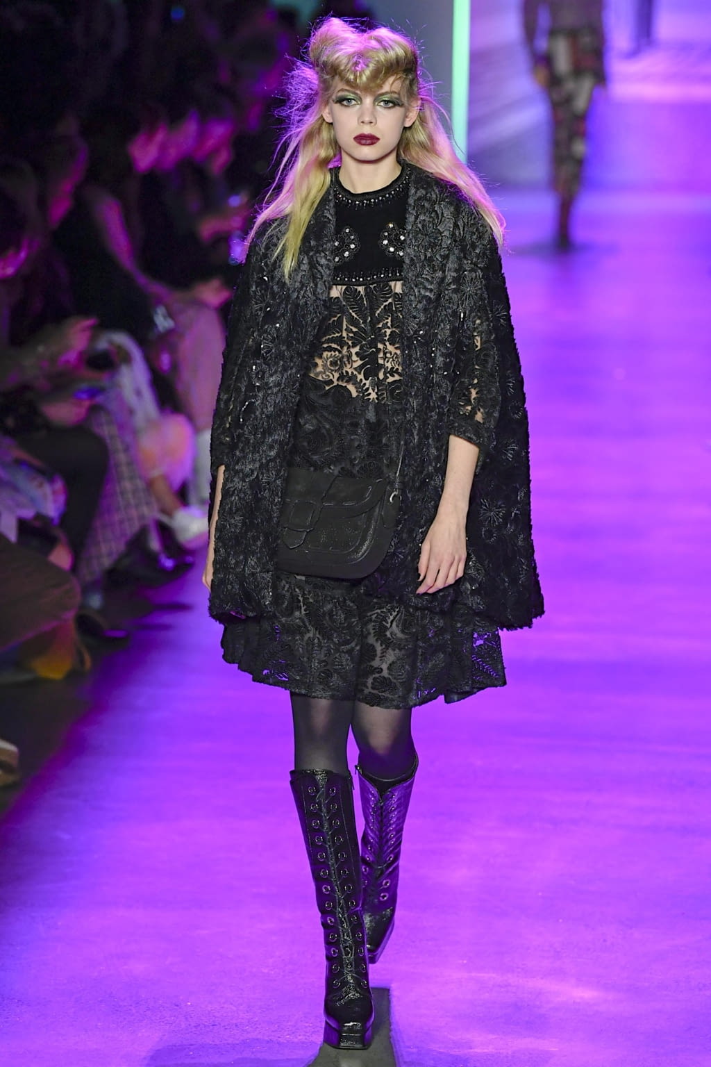 Fashion Week New York Fall/Winter 2020 look 17 de la collection Anna Sui womenswear