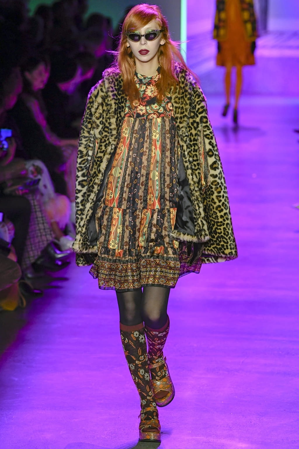 Fashion Week New York Fall/Winter 2020 look 24 from the Anna Sui collection 女装
