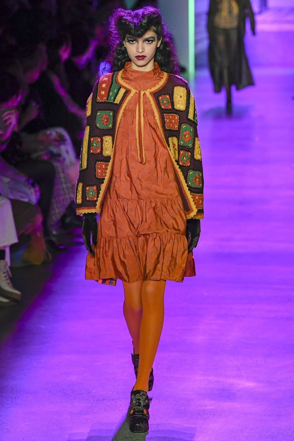Fashion Week New York Fall/Winter 2020 look 25 from the Anna Sui collection womenswear