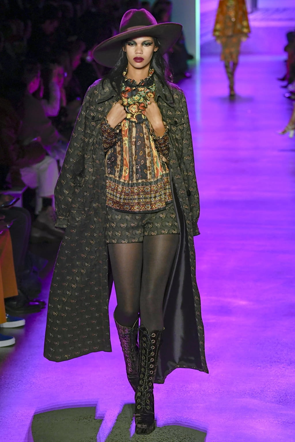Fashion Week New York Fall/Winter 2020 look 26 de la collection Anna Sui womenswear