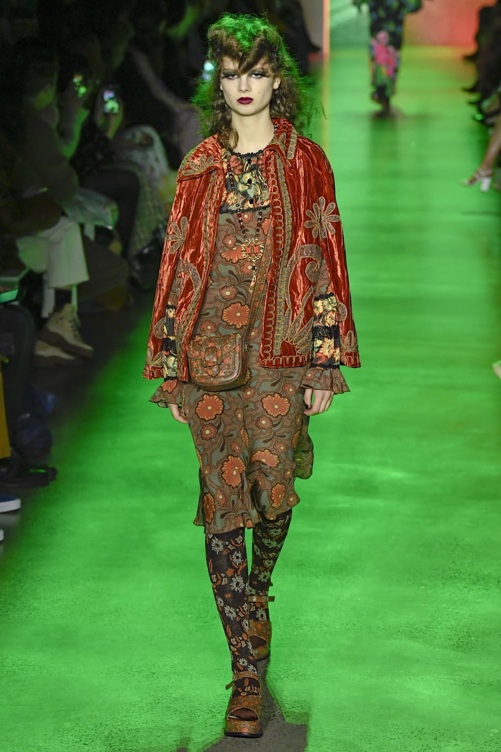 Fashion Week New York Fall/Winter 2020 look 27 from the Anna Sui collection womenswear