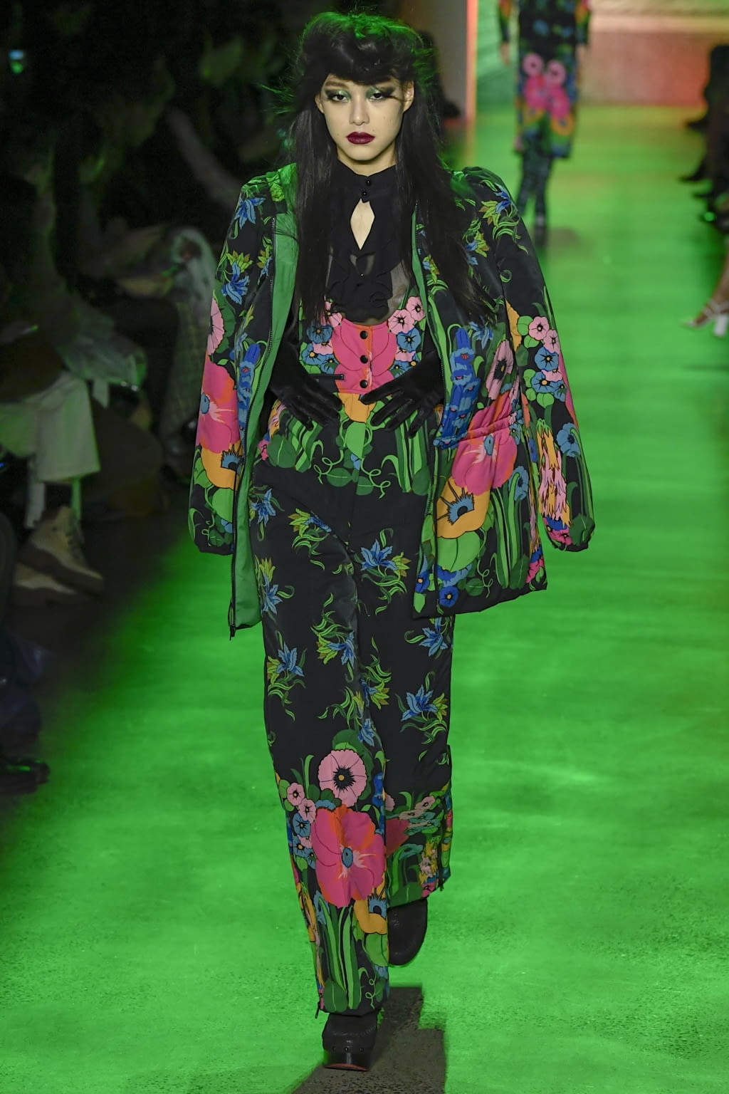 Fashion Week New York Fall/Winter 2020 look 28 from the Anna Sui collection 女装