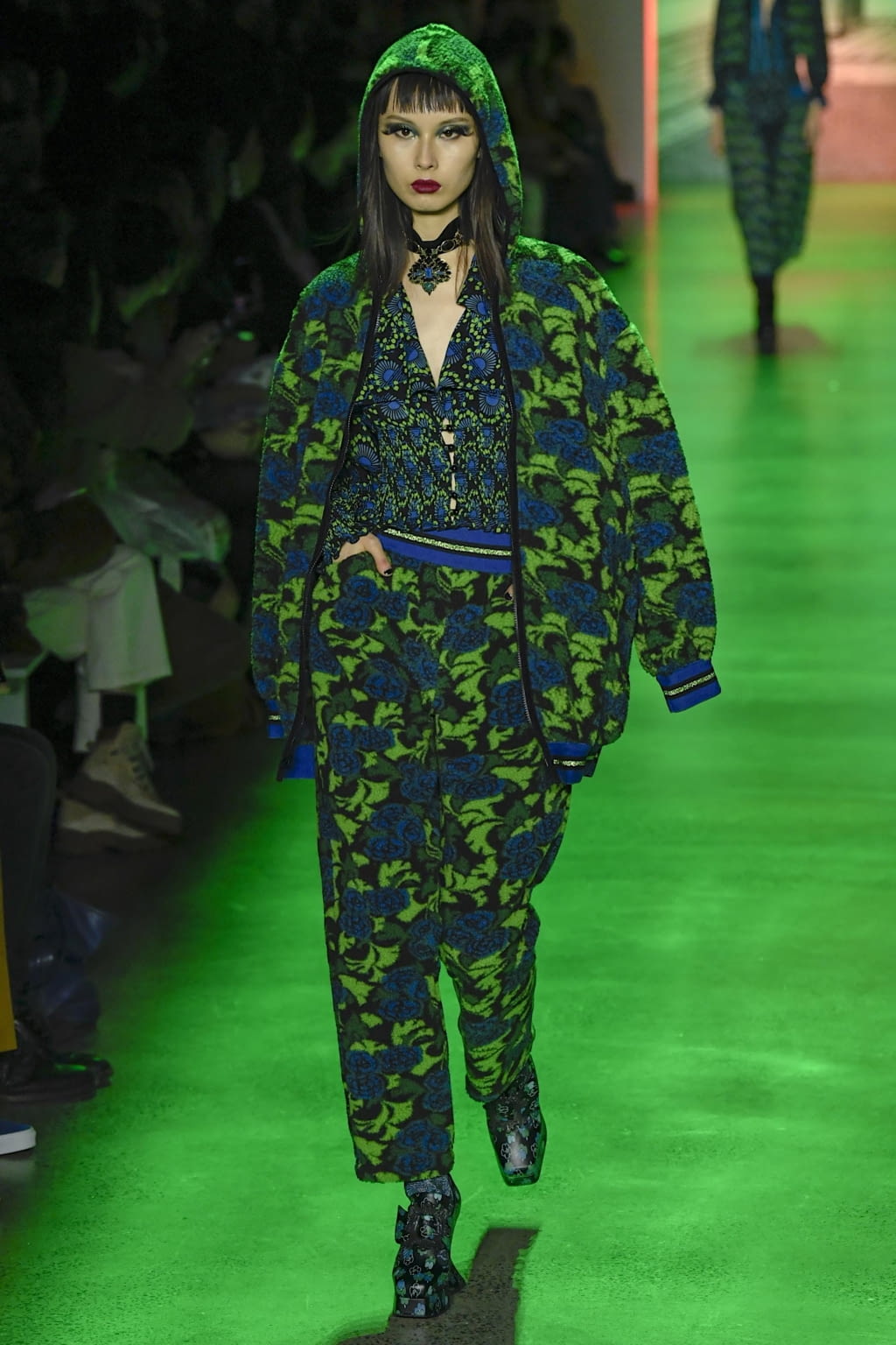 Fashion Week New York Fall/Winter 2020 look 30 from the Anna Sui collection 女装