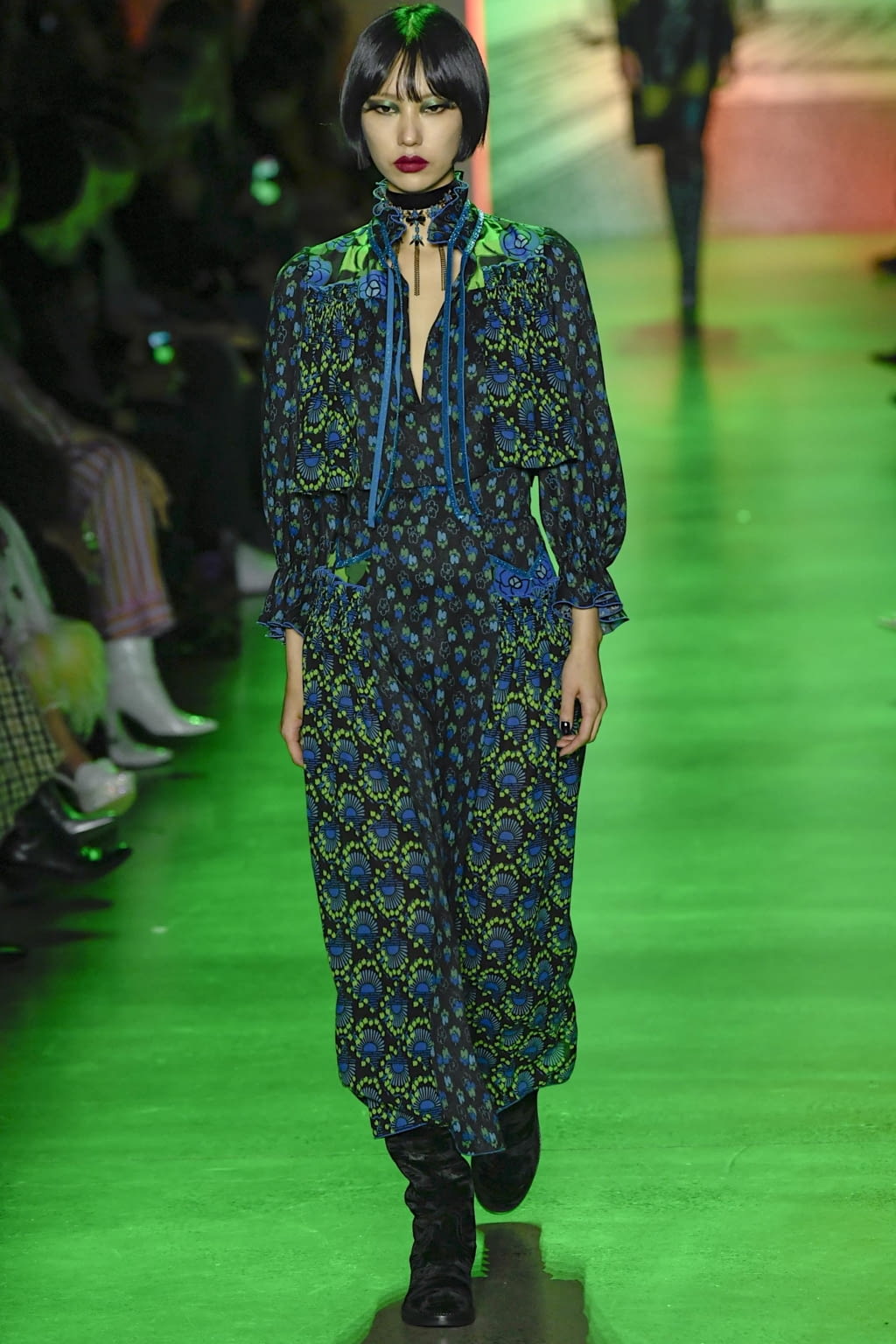 Fashion Week New York Fall/Winter 2020 look 31 from the Anna Sui collection 女装