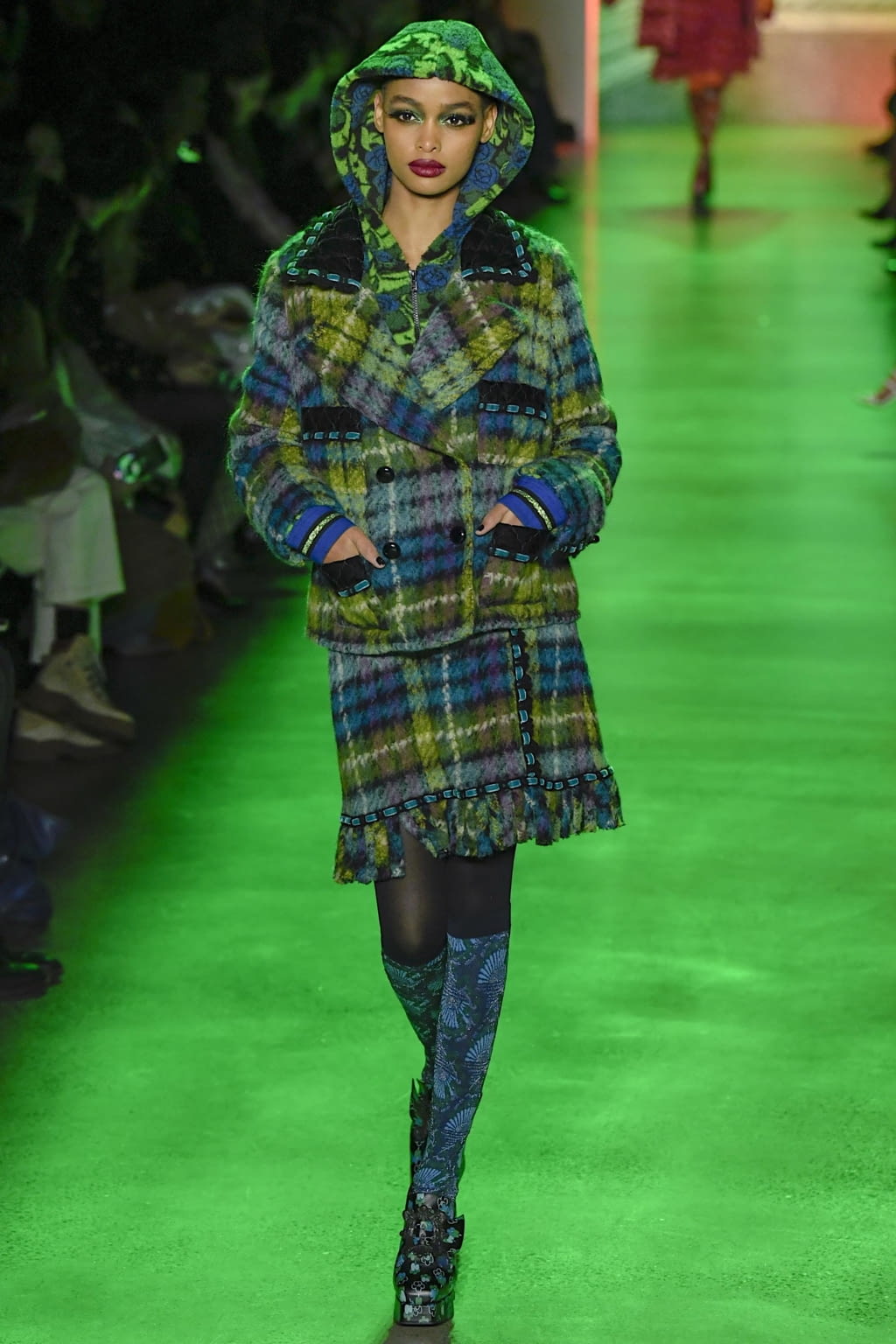 Fashion Week New York Fall/Winter 2020 look 33 from the Anna Sui collection womenswear