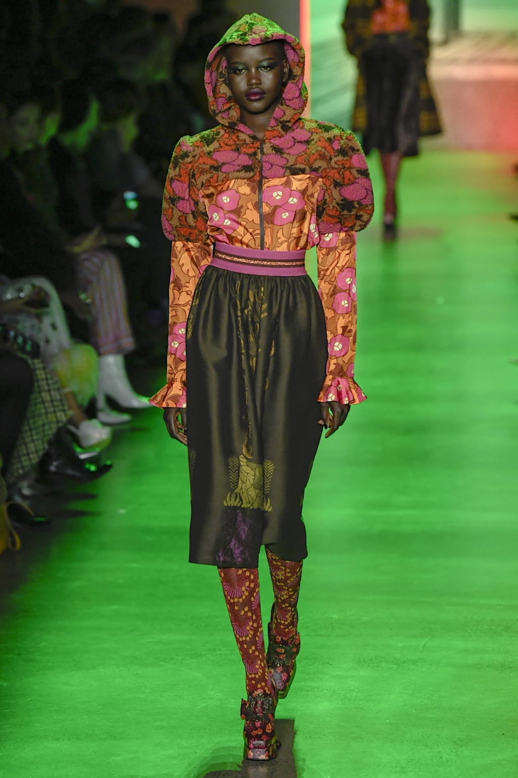 Fashion Week New York Fall/Winter 2020 look 34 from the Anna Sui collection 女装