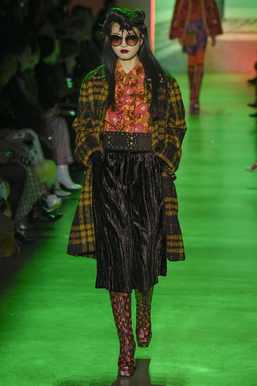 Fashion Week New York Fall/Winter 2020 look 36 from the Anna Sui collection 女装