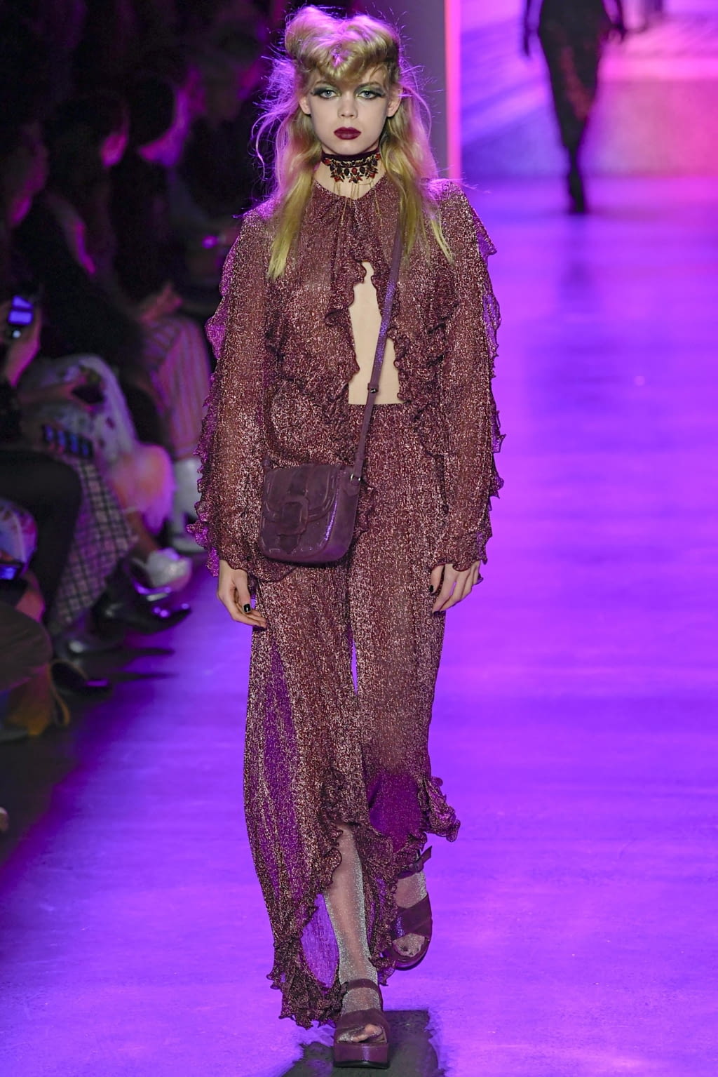 Fashion Week New York Fall/Winter 2020 look 39 de la collection Anna Sui womenswear