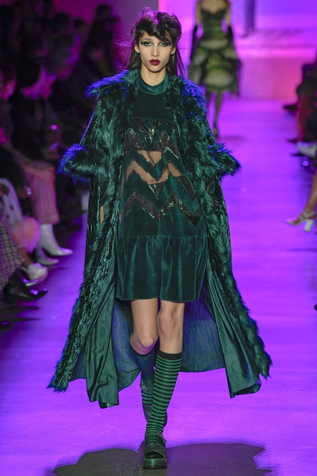 Fashion Week New York Fall/Winter 2020 look 44 from the Anna Sui collection womenswear
