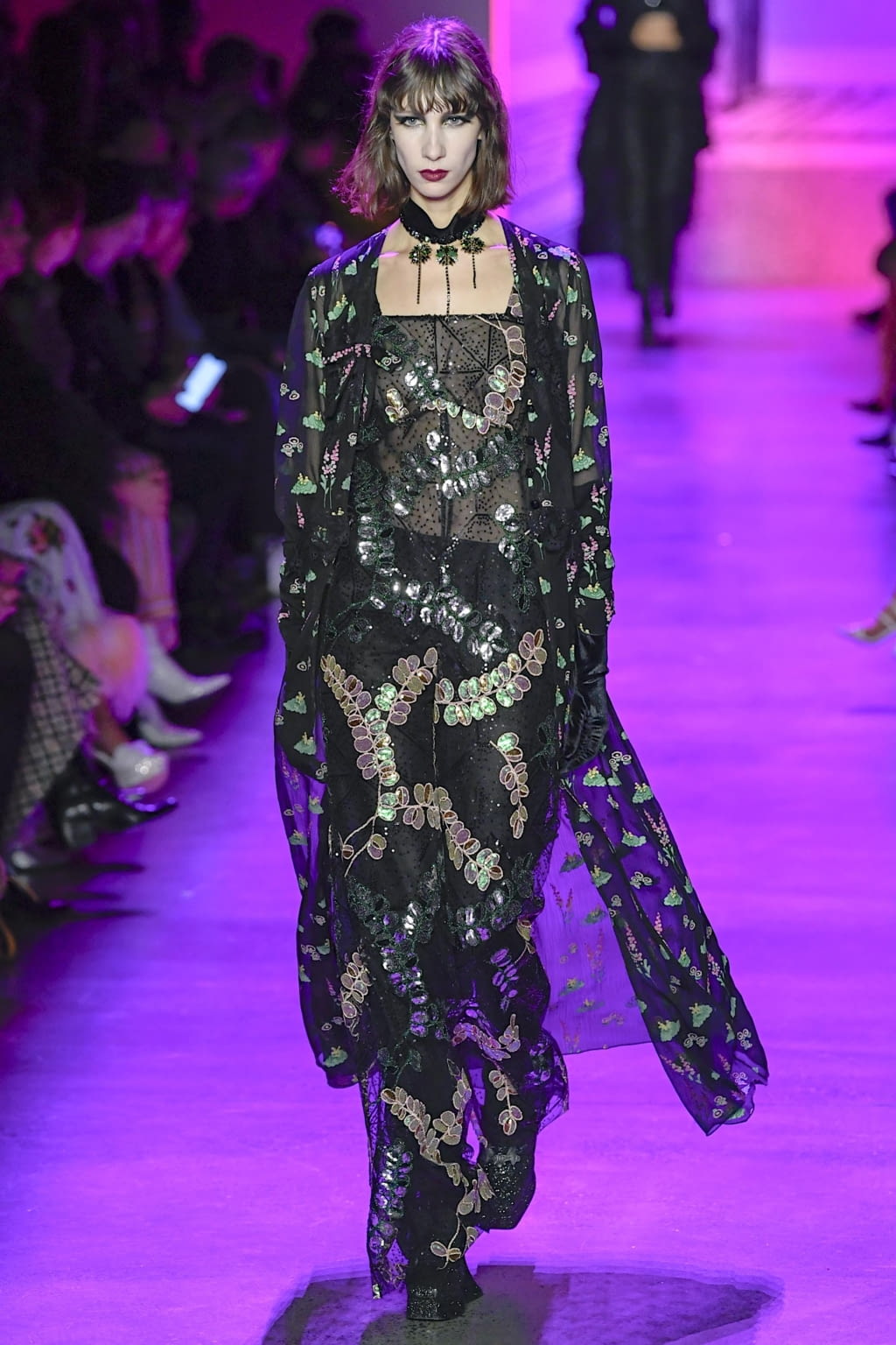 Fashion Week New York Fall/Winter 2020 look 49 from the Anna Sui collection womenswear