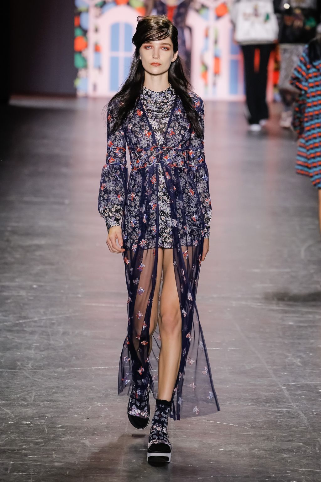 Fashion Week New York Spring/Summer 2017 look 9 from the Anna Sui collection womenswear