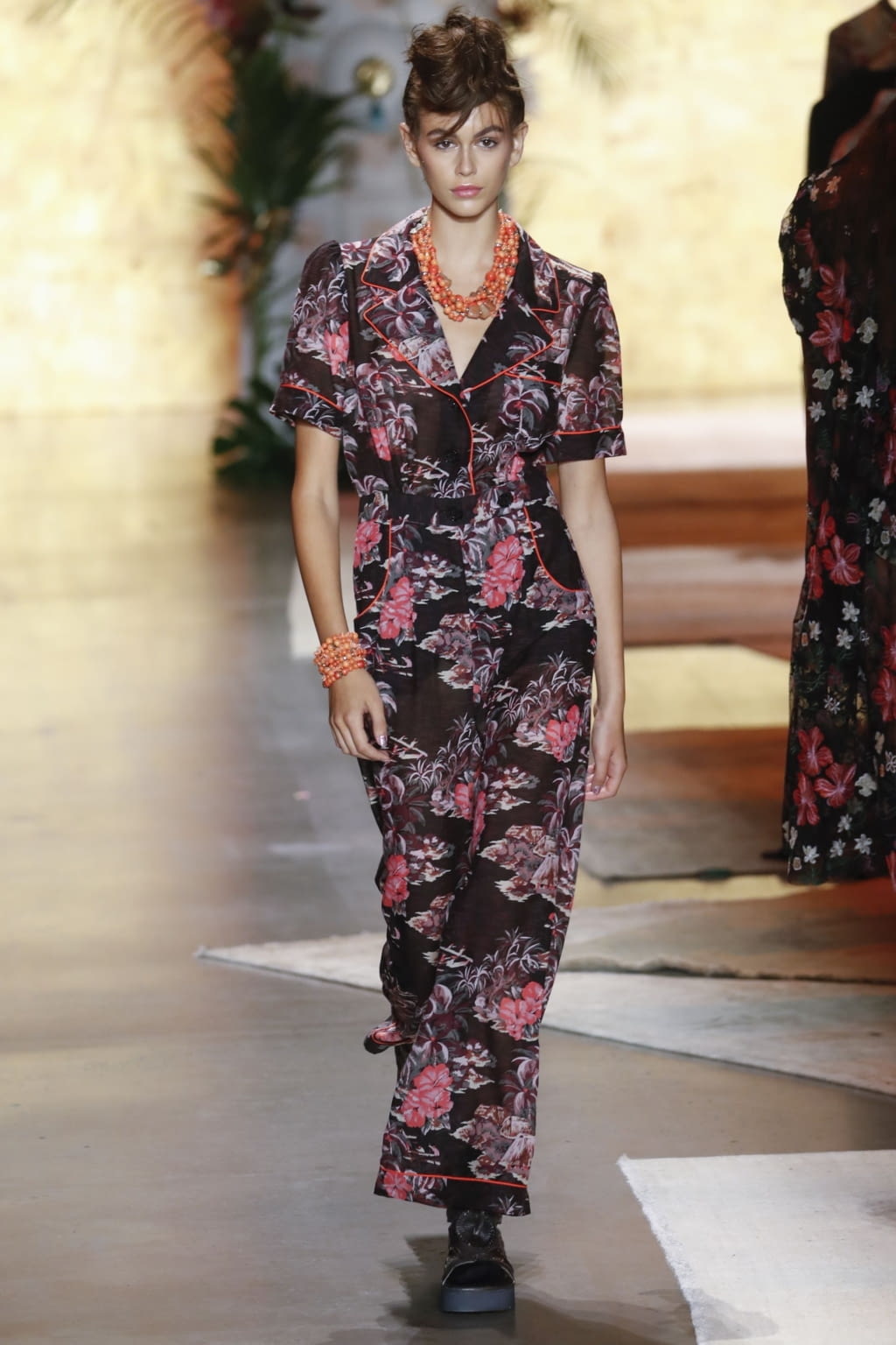 Fashion Week New York Spring/Summer 2019 look 3 de la collection Anna Sui womenswear
