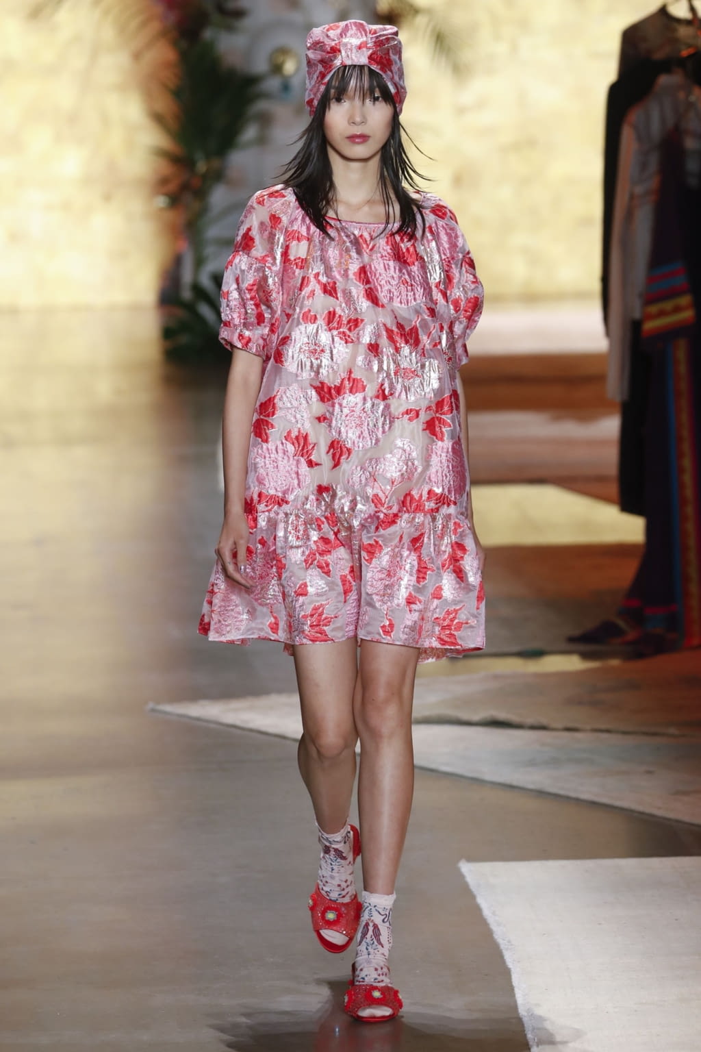 Fashion Week New York Spring/Summer 2019 look 8 de la collection Anna Sui womenswear