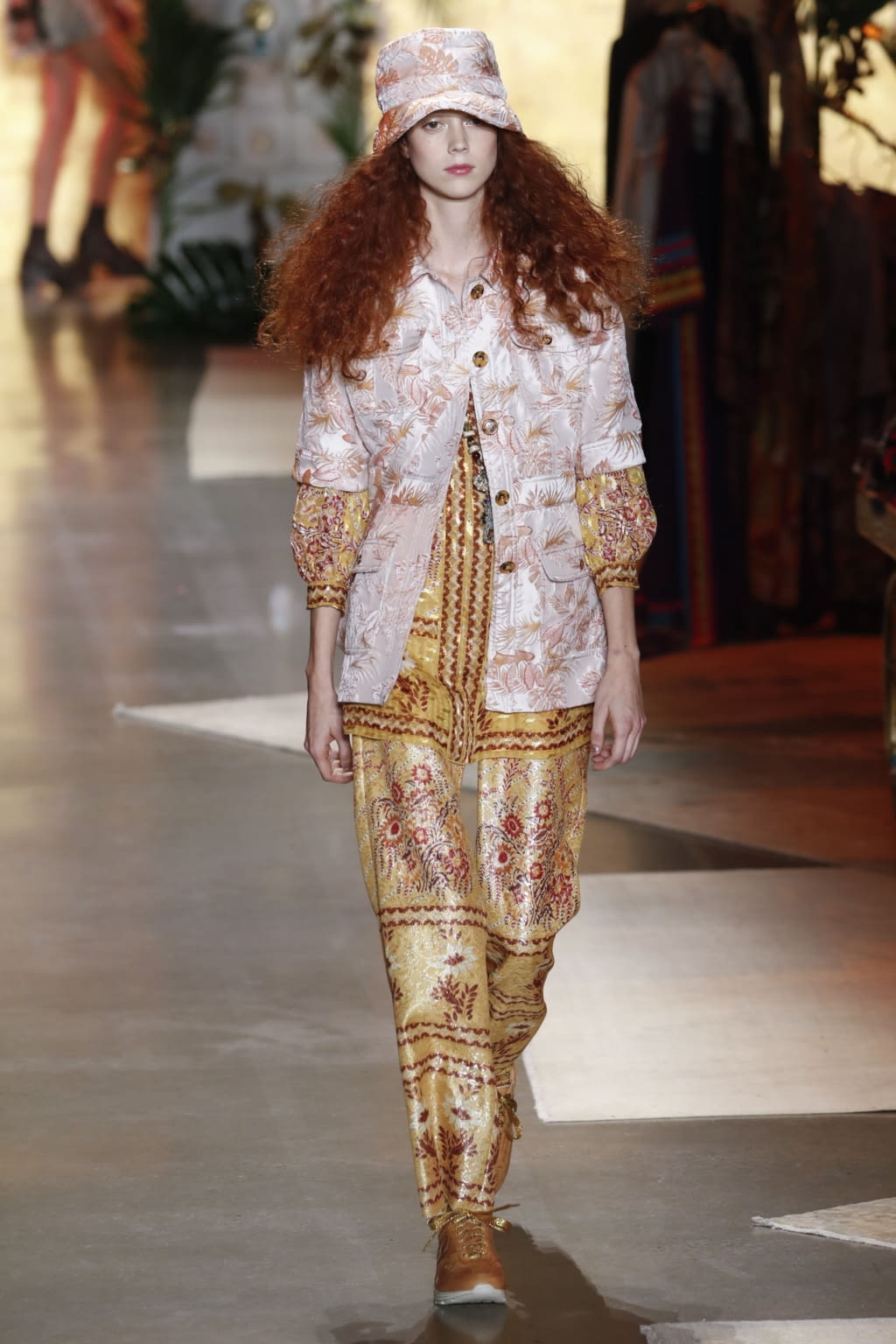 Fashion Week New York Spring/Summer 2019 look 19 de la collection Anna Sui womenswear