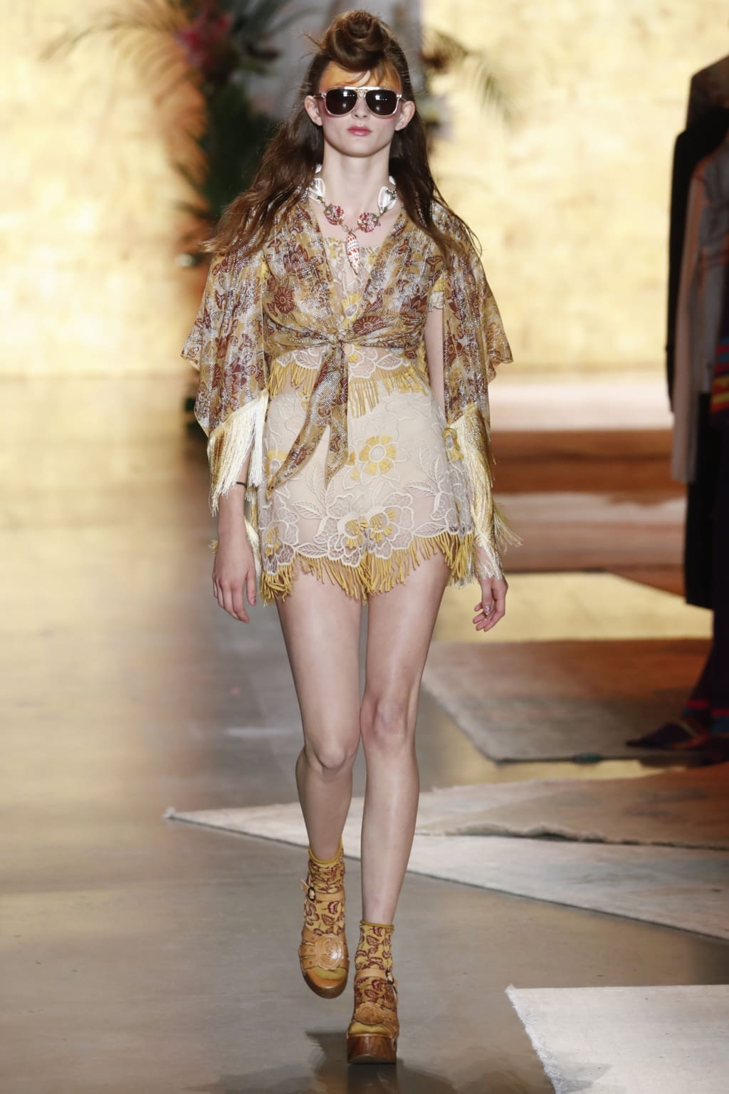 Fashion Week New York Spring/Summer 2019 look 21 de la collection Anna Sui womenswear